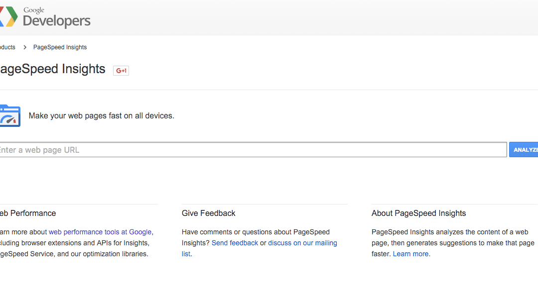 page speed google