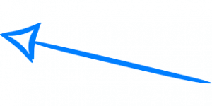 blue arrow