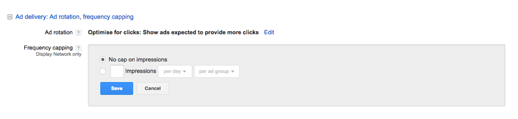remarketing frequency capping