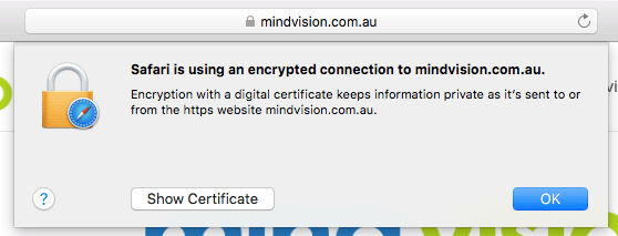 HTTPS certificate